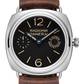 Panerai Radiomir Stainless Steel 45 MM - Brown Alligator Strap - Black Dial - PAM00992