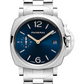 Panerai Luminor Due Stainless Steel 38 MM - Steel Bracelet - Blue Sun-Brushed Dial - PAM01123