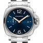 Panerai Luminor Due Stainless Steel 42 MM - Steel Bracelet - Blue Sun-Brushed Dial - PAM01124