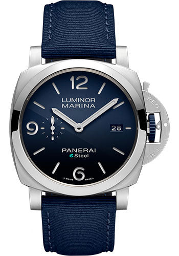 Panerai Luminor Marina Blu Profondo - 44 MM - Brushed Esteel™ - Blue Dial -  PAM1157