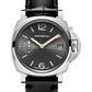 Panerai Luminor Due Stainless Steel 38 MM - Black Leather Strap - Anthracite Sun-Brushed Dial - PAM01247