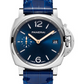 Panerai Luminor Due Stainless Steel 38 MM - Blue Leather Strap - Blue Sun-Brushed Dial - PAM01273