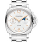 Panerai Luminor Due Stainless Steel 38 MM - Steel Bracelet - White Sun-Brushed Dial - PAM01301