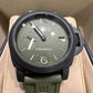 Panerai Luminor Quaranta Carbotech 40 MM - Green Rubber Strap - Green Dial - PAM01526