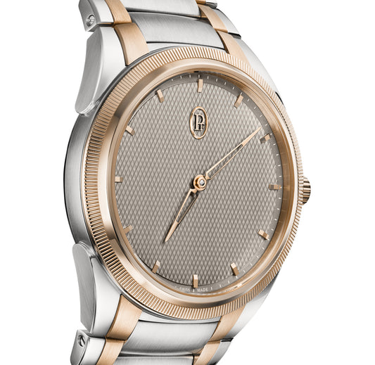 Parmigiani Fleurier Tonda PF Automatic - 36 MM - Steel & Rose Gold - Grey Dial - PFC804-1020003-100182-EN