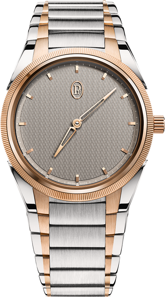 Parmigiani Fleurier Tonda PF Automatic - 36 MM - Steel & Rose Gold - Grey Dial - PFC804-1020003-100182-EN