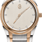 Parmigiani Fleurier Tonda PF Automatic - 36 MM - Steel & Rose Gold - White Diamond Dial - PFC804-1020004-100182