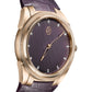 Parmigiani Fleurier Tonda PF Automatic - 36 MM - 18ct Rose Gold - Purple Diamond Dial - PFC804-2020001-300182-EN