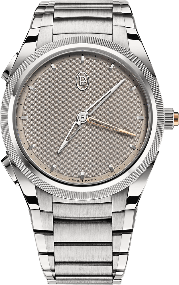 Parmigiani Fleurier Tonda PF MINUTE RATTRAPANTE - 40 MM - Steel & Platinum - Grey Dial - PFC904-1020001-100182