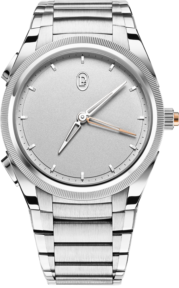 Parmigiani Fleurier Tonda PF Minute Rattrapante - Limited Edition - 40 MM - Platinum - Sandblasted Platinum Dial - PFC904-2020001-200182