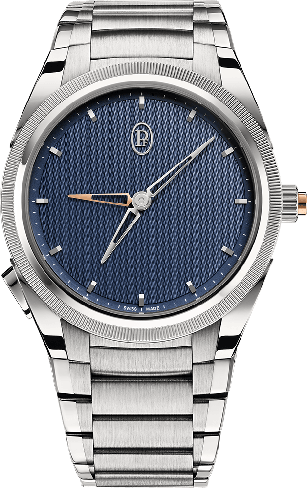 Parmigiani Fleurier Tonda PF GMT RATTRAPANTE - 40 MM - Steel & Platinum - Blue Dial - PFC905-1020001-100182-EN