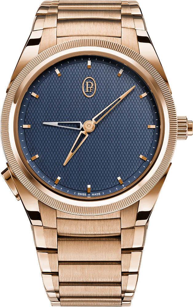 Parmigiani Fleurier Tonda PF GMT RATTRAPANTE - 40 MM - 18ct Rose Gold - Blue Dial - PFC905-2020001-200182-FR