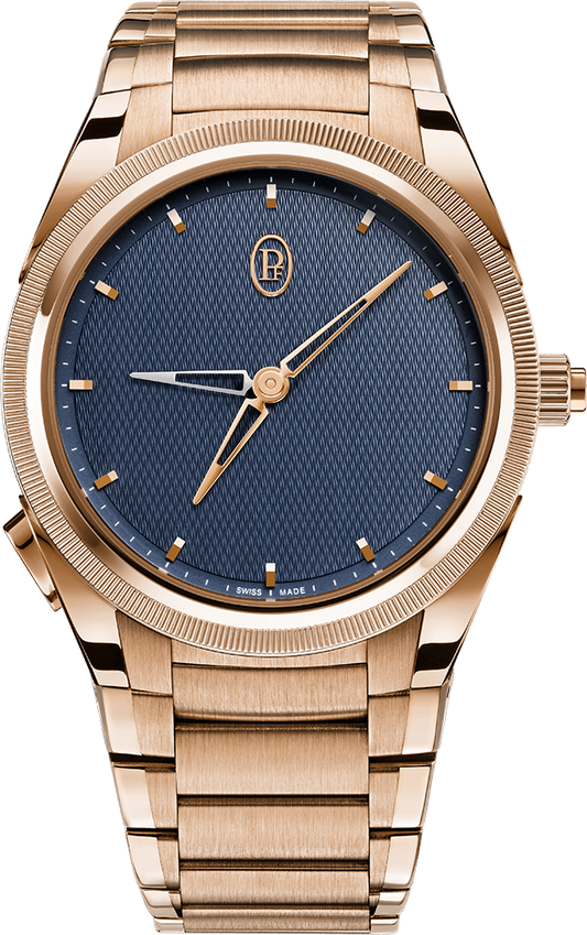 Parmigiani Fleurier Tonda PF GMT RATTRAPANTE - 40 MM - 18ct Rose Gold - Blue Dial - PFC905-2020001-200182-FR