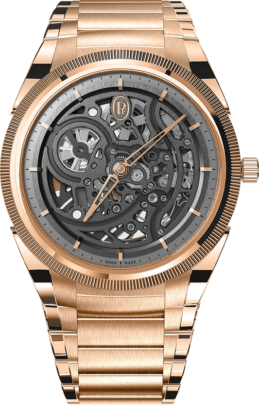 Parmigiani Fleurier Tonda PF Skeleton - 40 MM - 18ct rose gold - Open Grey Dial - PFC912-2020001-200182-EN