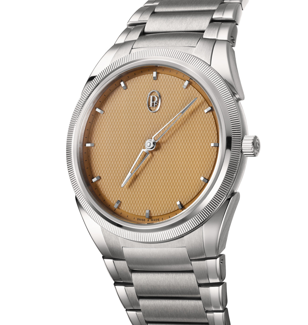 Parmigiani Fleurier Tonda PF MICRO-ROTOR - 40 MM - Platinum - Golden Dial - PFC914-1020021-100182-EN