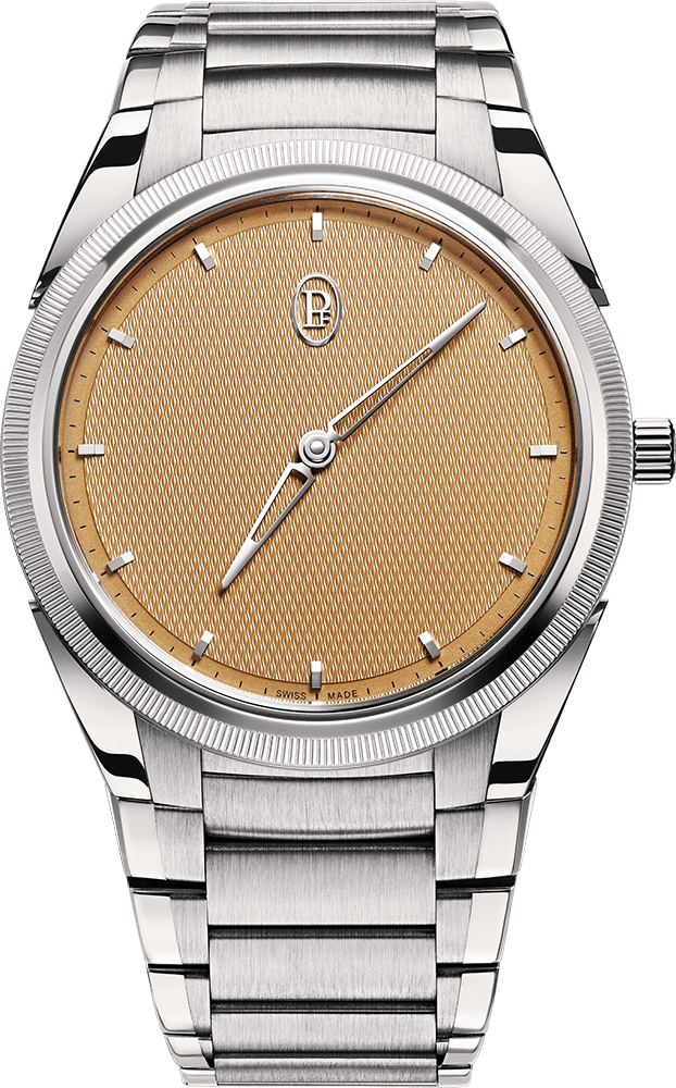 Parmigiani Fleurier Tonda PF MICRO-ROTOR - 40 MM - Platinum - Golden Dial - PFC914-1020021-100182-EN