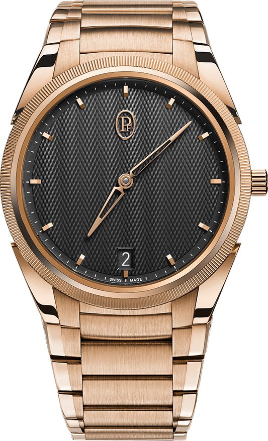 Parmigiani Fleurier Tonda PF MICRO-ROTOR - 40 MM - 18ct Rose Gold - Grey Dial - PFC914-2020001-200182-EN