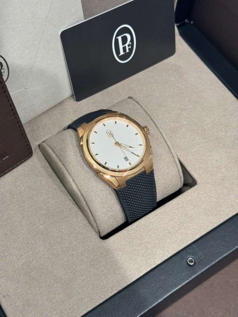 Parmigiani Fleurier Tonda PF Sport Automatic - 41 MM - 18ct Rose Gold - Silver Dial - PFC930-2020001-400182-EN