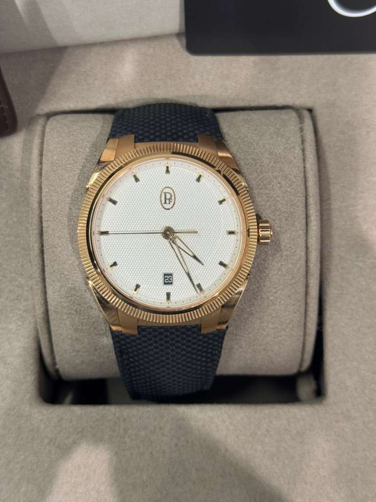 Parmigiani Fleurier Tonda PF Sport Automatic - 41 MM - 18ct Rose Gold - Silver Dial - PFC930-2020001-400182-EN
