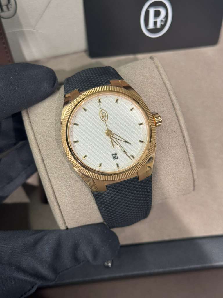 Parmigiani Fleurier Tonda PF Sport Automatic - 41 MM - 18ct Rose Gold - Silver Dial - PFC930-2020001-400182-EN