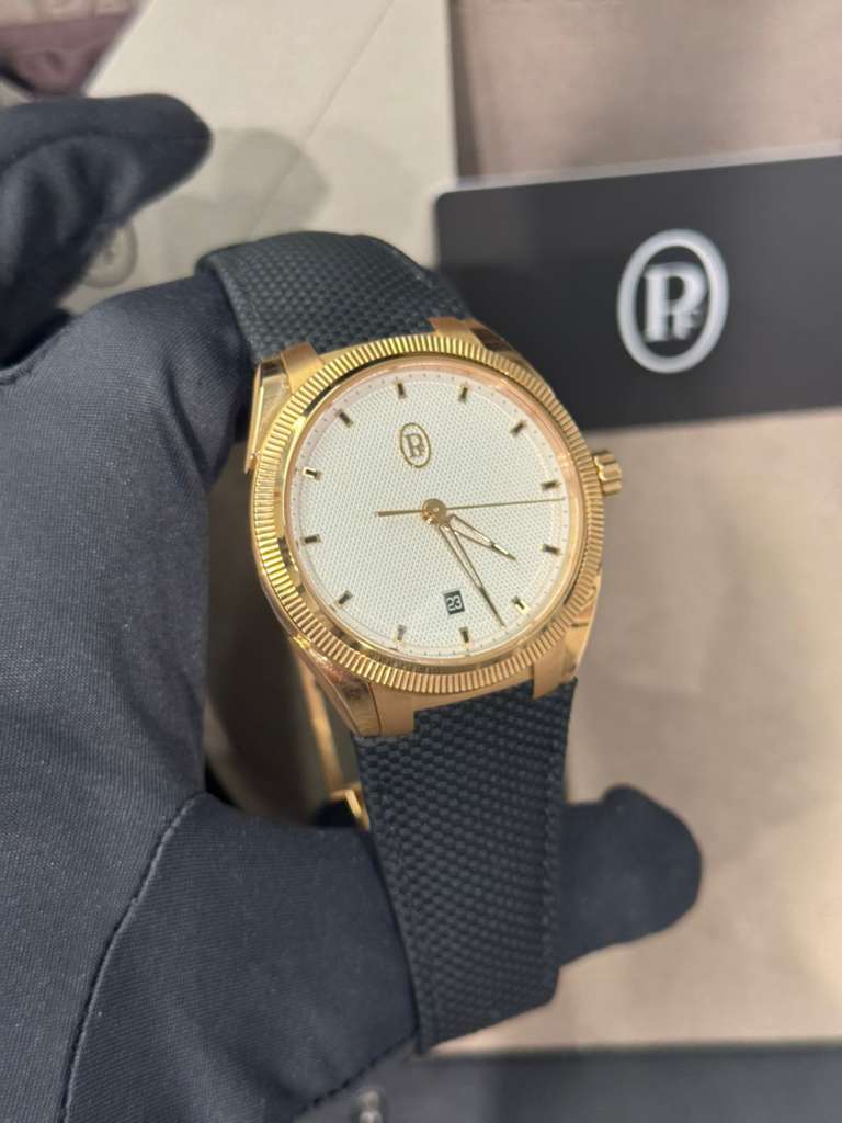 Parmigiani Fleurier Tonda PF Sport Automatic - 41 MM - 18ct Rose Gold - Silver Dial - PFC930-2020001-400182-EN