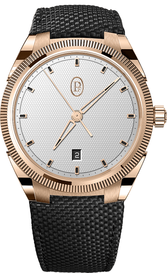 Parmigiani Fleurier Tonda PF Sport Automatic - 41 MM - 18ct Rose Gold - Silver Dial - PFC930-2020001-400182-EN