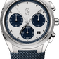 Parmigiani Fleurier Tonda PF Sport CHRONOGRAPH - 42 MM - Stainless Steel - Silver & Blue Dial - PFC931-1020002-400182-EN