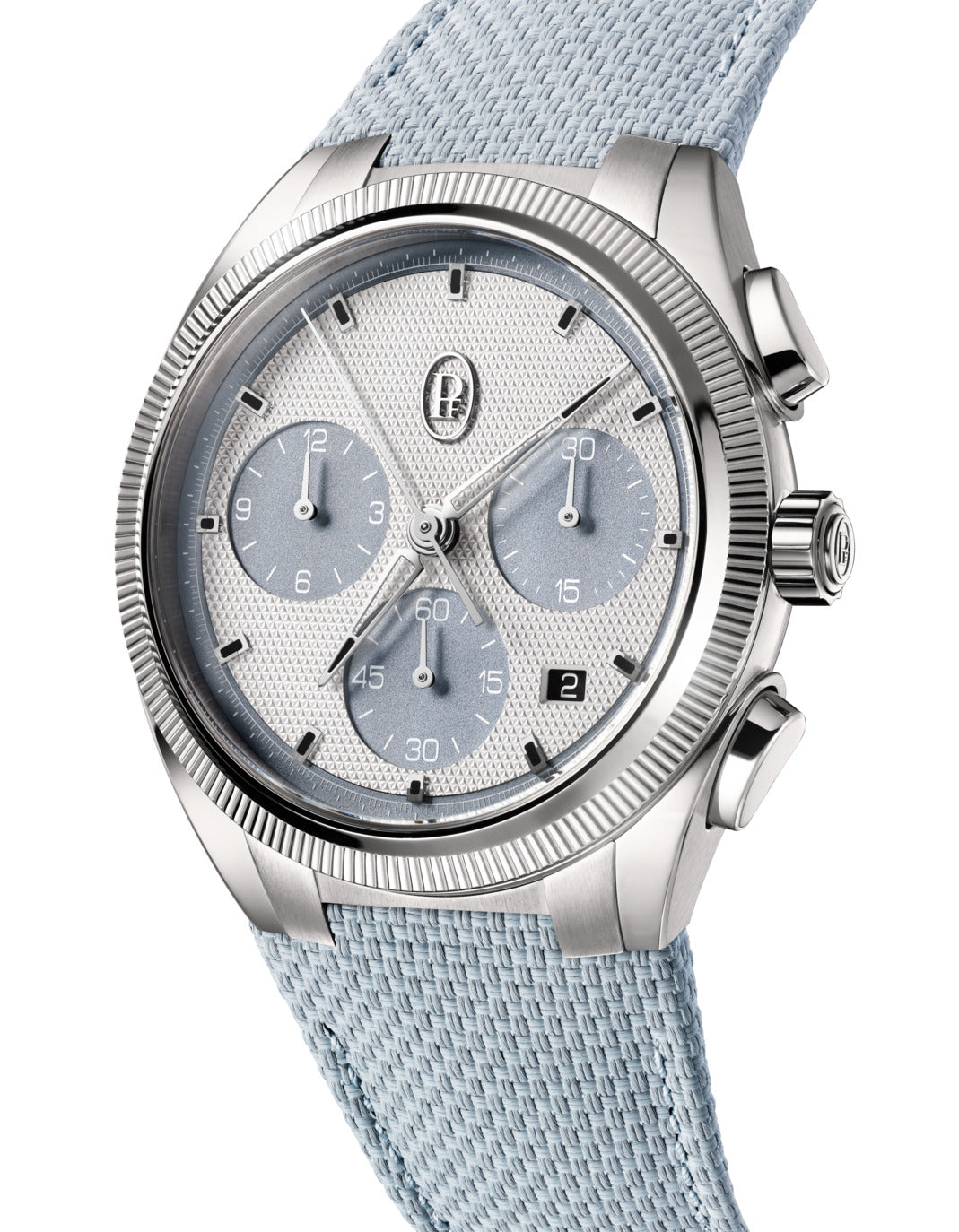 Parmigiani Fleurier Tonda PF Sport CHRONOGRAPH - 42 MM - Stainless Steel - Silver & Grey Dial - PFC931-1020003-400182-EN