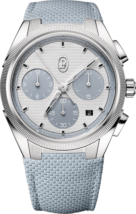 Parmigiani Fleurier Tonda PF Sport CHRONOGRAPH - 42 MM - Stainless Steel - Silver & Grey Dial - PFC931-1020003-400182-EN