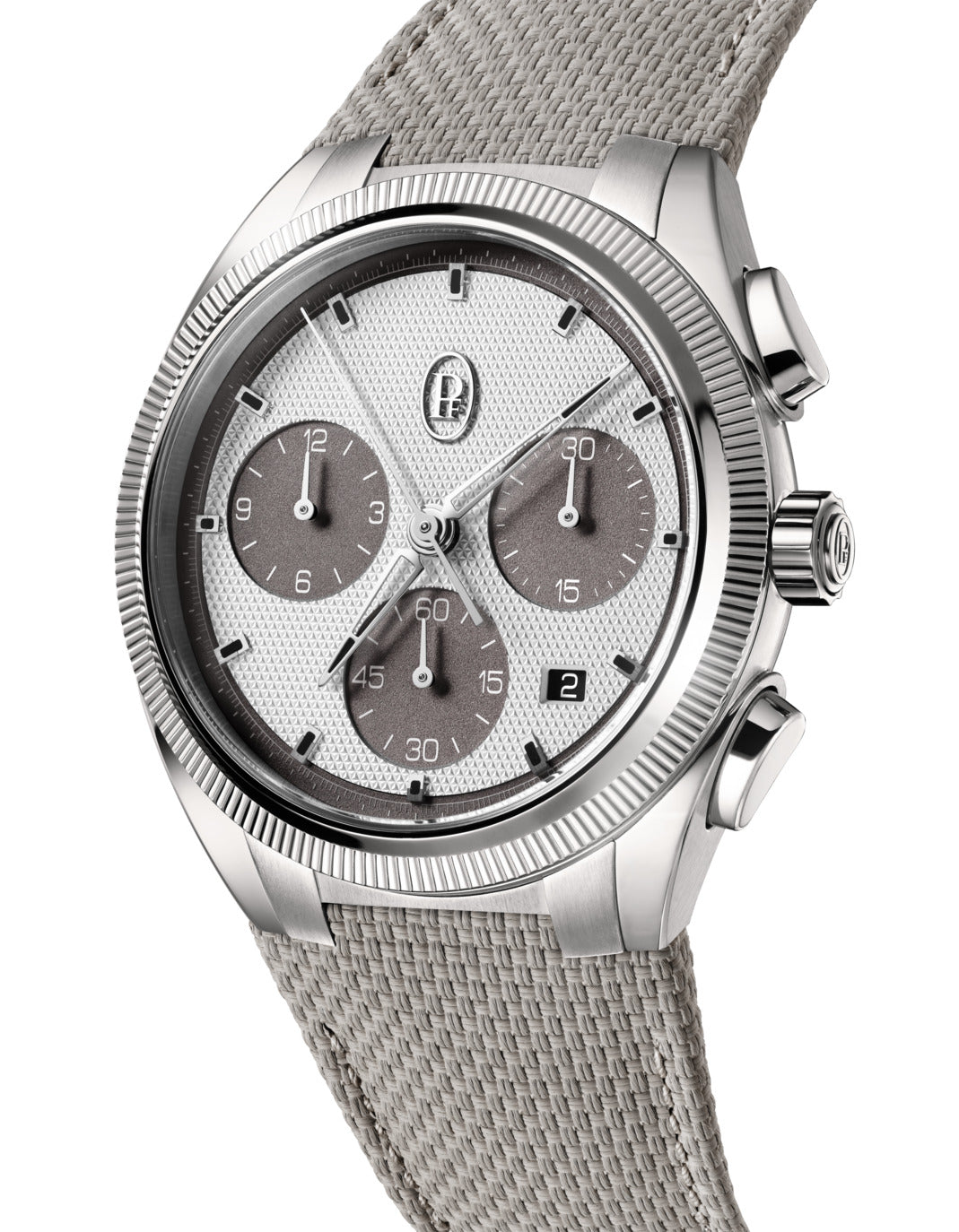 Parmigiani Fleurier Tonda PF Sport CHRONOGRAPH - 42 MM - Stainless Steel - Silver & Grey Dial - PFC931-1020004-400182-EN