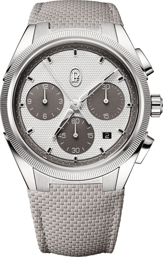 Parmigiani Fleurier Tonda PF Sport CHRONOGRAPH - 42 MM - Stainless Steel - Silver & Grey Dial - PFC931-1020004-400182-EN