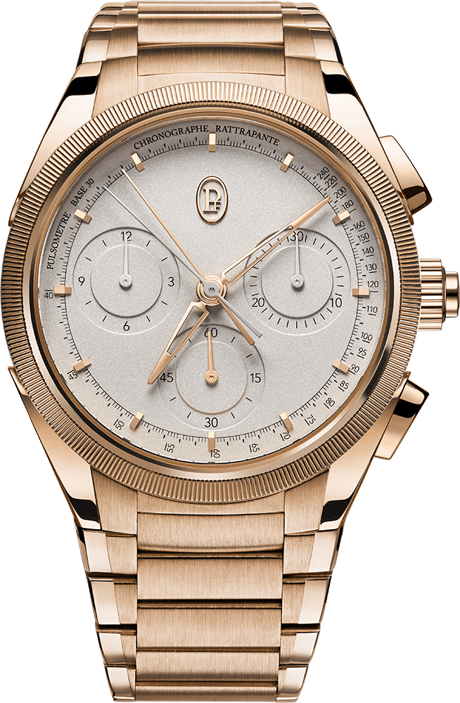 Parmigiani Fleurier Tonda PF SPLIT-SECONDS CHRONOGRAPH - 42 MM - Rose Gold - Platinum Dial - PFH916-2010002-200182-EN