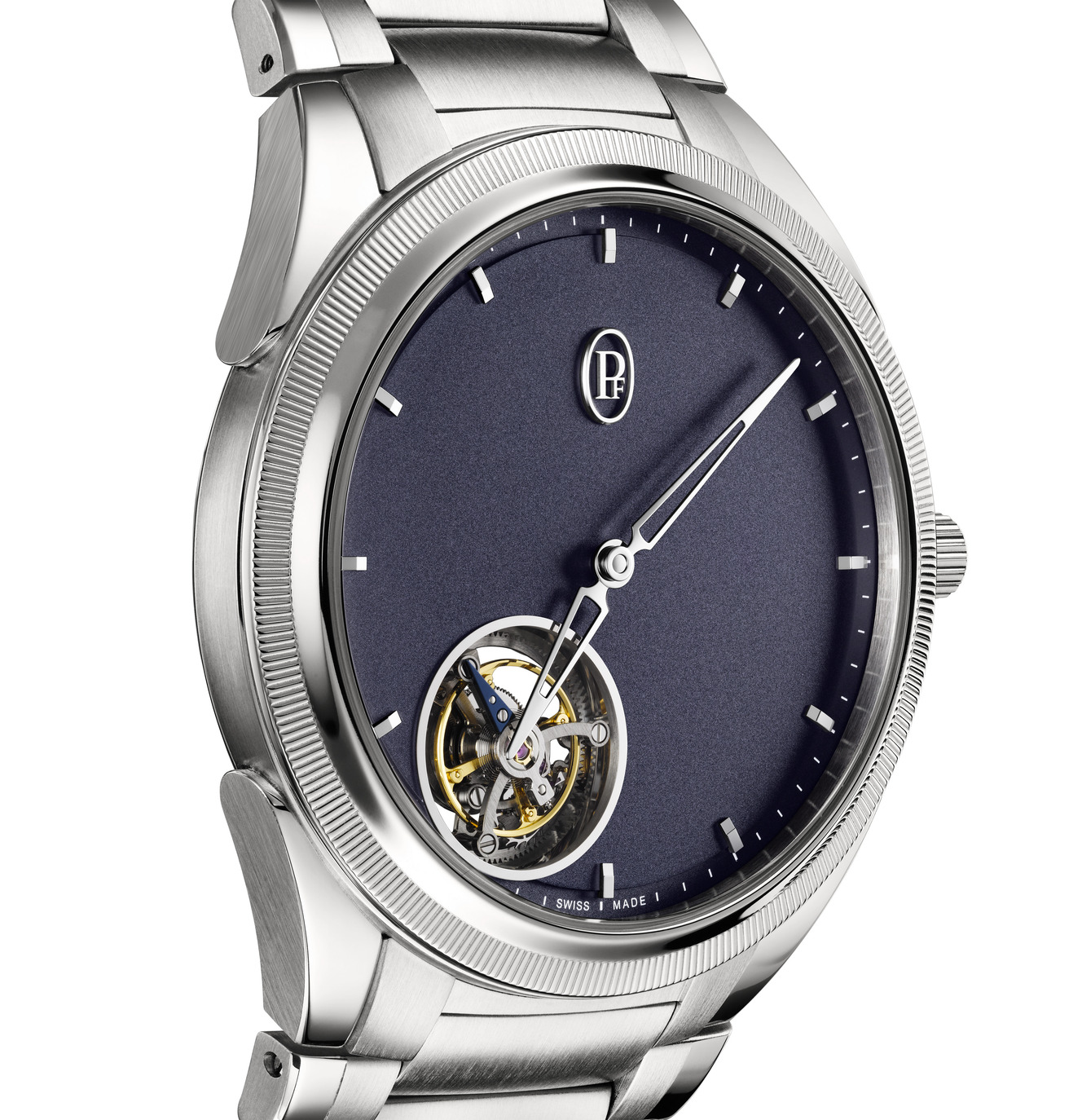 Parmigiani Fleurier Tonda PF FLYING TOURBILLON - 42 MM - 950 Platinum - Blue Dial - PFH921-2020002-200182-EN