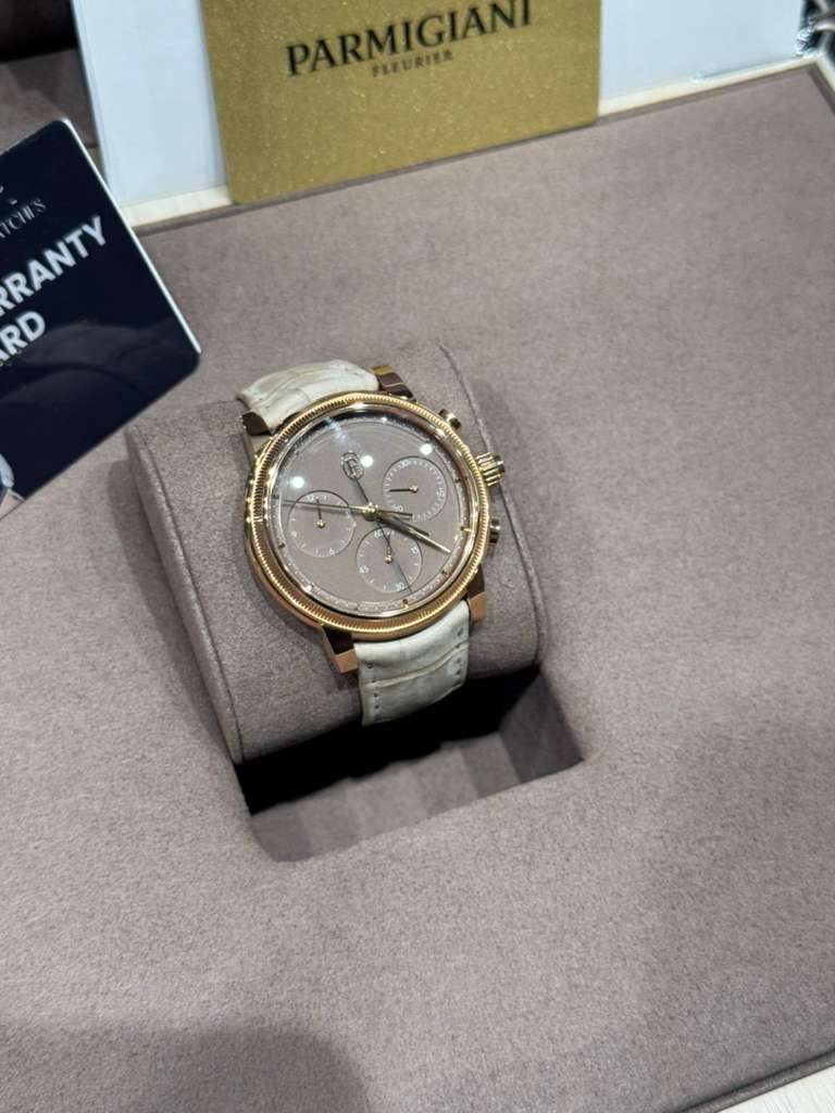 Parmigiani Fleurier Toric Chronograph Rattrapante - Limited Edition - 42.5 MM - Rose Gold - Natural Umber Dial - PFH951-2010001-300181-EN