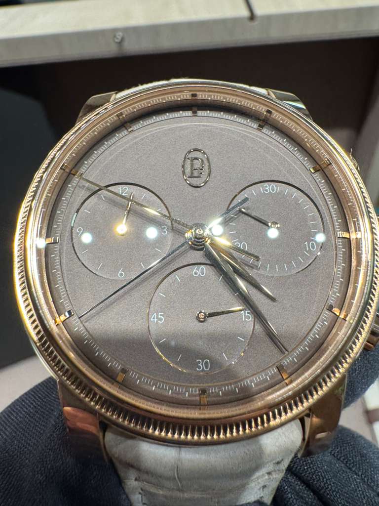 Parmigiani Fleurier Toric Chronograph Rattrapante - Limited Edition - 42.5 MM - Rose Gold - Natural Umber Dial - PFH951-2010001-300181-EN