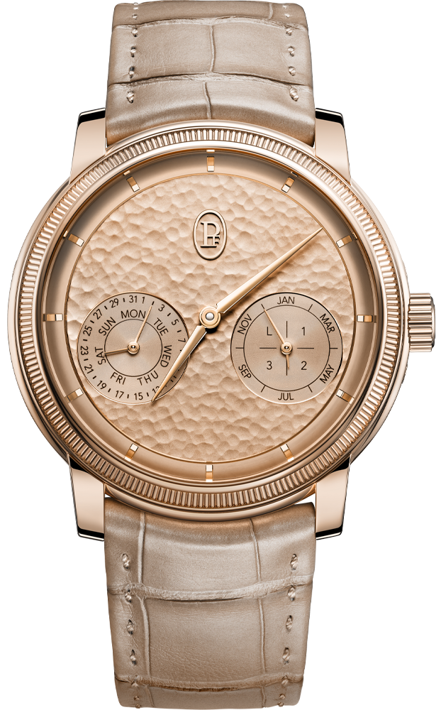 Parmigiani Fleurier Toric Quantieme Perpetuel - 40.6 MM - Rose Gold - Bright Peony Dial - PFH952-2010004-300181