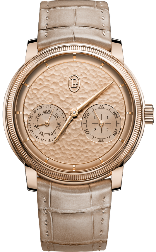 Parmigiani Fleurier Toric Quantieme Perpetuel - 40.6 MM - Rose Gold - Bright Peony Dial - PFH952-2010004-300181