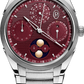 Parmigiani Fleurier Tonda PF Xiali Chinese Calendar - 42 MM - Stainless Steel - Red Dial - PFC982-1022501-100182