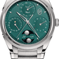 Parmigiani Fleurier Tonda PF Hirji Perpetual Calendar - 42 MM - Steel & Platinum - Green Dial - PFC983-1020001-100182