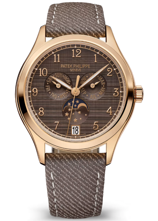 Patek Philippe Complications - 38 MM - Rose Gold - Chestnut Dial - 4946R-001