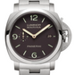 Panerai Luminor 1950 Marina Titanium 44 MM - Stainless Steel Bracelet - Brown Dial - PAM00352