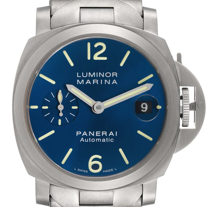 Panerai Luminor Marina - 40MM - Titanium - Blue Dial - PAM00283