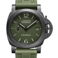 Panerai Luminor Quaranta Carbotech 40 MM - Green Rubber Strap - Green Dial - PAM01526