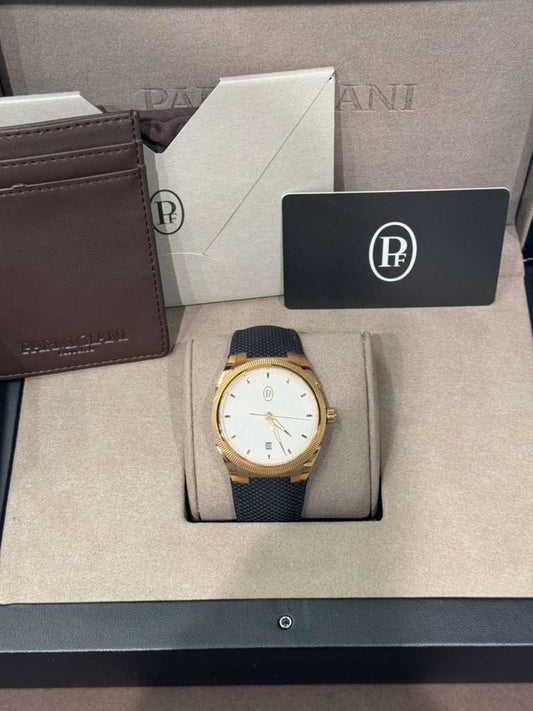 Parmigiani Fleurier Tonda PF Sport Automatic - 41 MM - 18ct Rose Gold - Silver Dial - PFC930-2020001-400182-EN