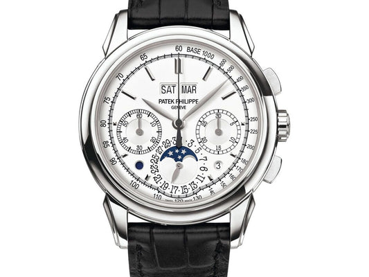 Patek Philippe Grand Complications - Perpetual Calendar Chronograph - 41 MM - White Gold - White Dial - 5270G-013