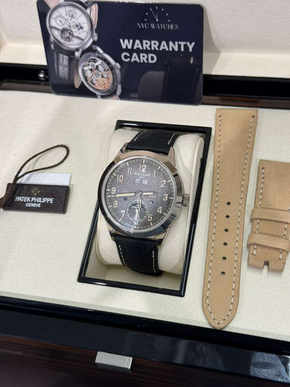 Patek Philippe Complications - Annual Calendar and Moonphase - 41 MM - White Gold - 5326G-001