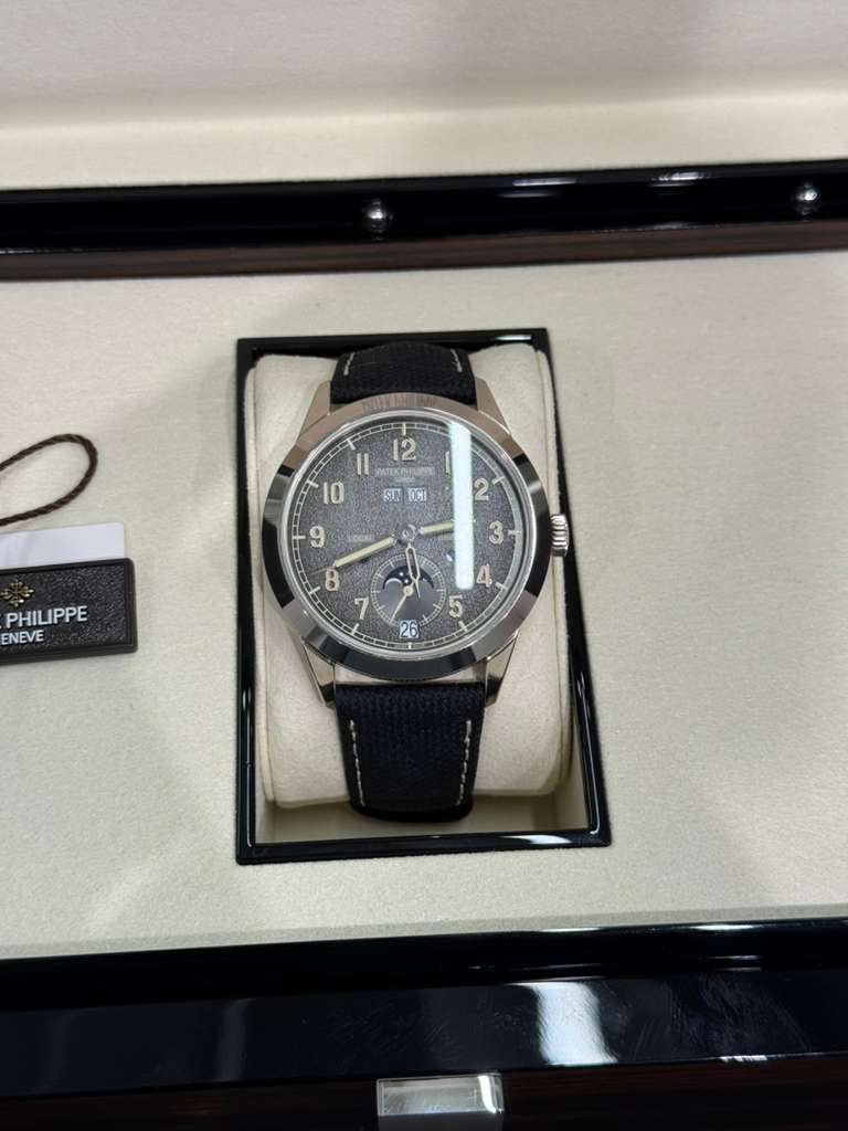 Patek Philippe Complications - Annual Calendar and Moonphase - 41 MM - White Gold - 5326G-001