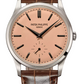 Patek Philippe Calatrava - Platinum - 38 MM - Rose Dial - Alligator Leather Strap - 6196P-001
