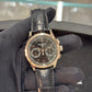 Patek Philippe Complications - Chronograph - 39 MM - White Gold - Black Dial - Leather Bracelet - 5170G-010