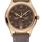 Patek Philippe Complications - Rose Gold - 38 MM - Chestnut Dial - Demin Patterned Calfskin Strap - 4946R-001